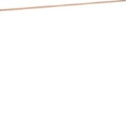 Barre Cu 12X6 taraud M5 LG 245 - CONNEXION  HAGER KS72B