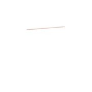 Barre Cu 12X6 taraud M5 LG 245 - CONNEXION  HAGER KS72B