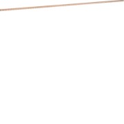 Barre Cu 12X6 taraud M5 LG 245 - CONNEXION  HAGER KS72B