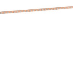 Barre Cu 12X5 taraud M5 LG 100 - CONNEXION HAGER KS72C