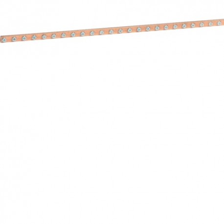 Barre Cu 12X5 taraud M5 LG 100 - CONNEXION  HAGER KS72C