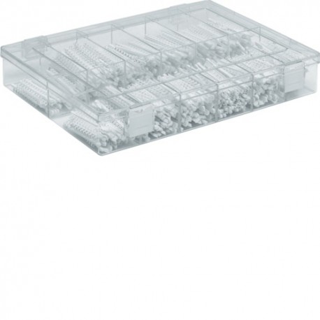 Clip de marquage Box (0-9) - CONNEXION  HAGER KWL001