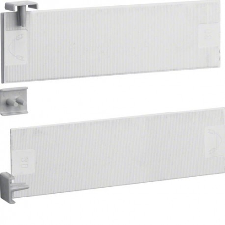 Jeu 10 bouchons 2P 10mm² - CONNEXION  HAGER KZ022