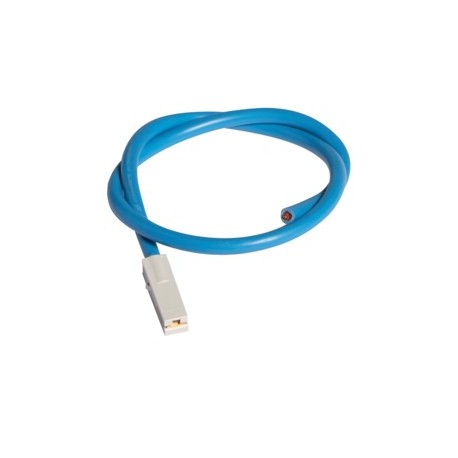 Connect bleu 10mm2 500mm - CONNEXION  HAGER KZ074