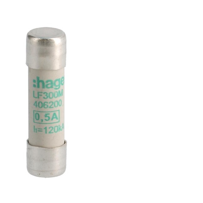 Cartouche fus.10x38 aM 0.5A -   HAGER LF300M