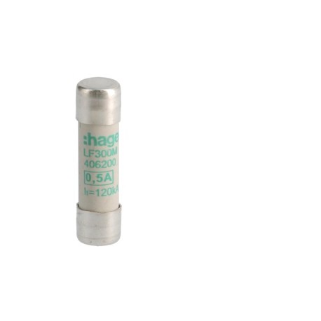 Cartouche fus.10x38 aM 0.5A -   HAGER LF300M