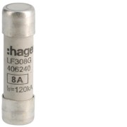 Cartouche fus.10x38 gG 8A -   HAGER LF308G