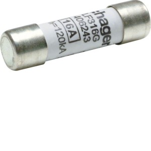 Cartouche fus.10X38 gG 16A -   HAGER LF316G