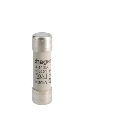 Cartouche fus.14x51 gG 10A -   HAGER LF410G