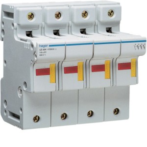 CC 3P+N 50A L51 acc.6m -   HAGER LS604