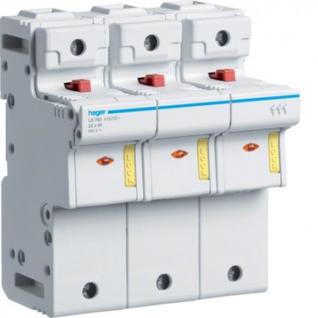 CC 3P 125A L58 acc.6m -   HAGER LS703