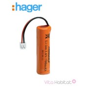 Batterie 3,6 V - 700mAH pour transmetteur GSM - HAGER - 908-21X