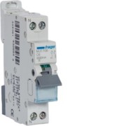 Disj.1P+N 4.5-6kA C-6A 1m - DISJONCTEURS PH+N  HAGER MJT706