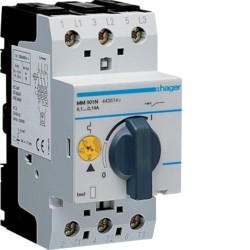Disj.moteur 0.1-0.16A 2.5m - DISJONCTEURS MULTI. HAGER MM501N