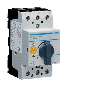 Disj.moteur 0.16-0.25A  2.5m - DISJONCTEURS MULTI.  HAGER MM502N