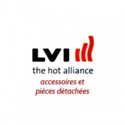 Fixations pour YALI G panneau double - Haut. 500 mm - LVI - 4310014