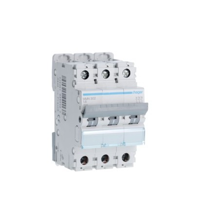 Disj.mag.2P 25kA 1.60A 3m - DISJONCTEURS MULTI.  HAGER MMN302