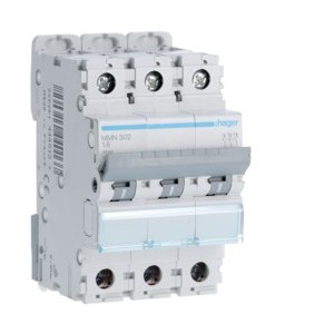 Disj.mag.2P 25kA 1.60A 3m - DISJONCTEURS MULTI.  HAGER MMN302