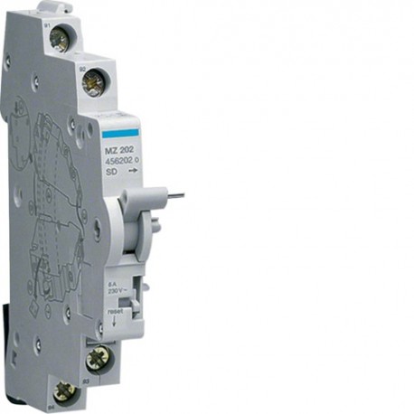 Contact sign déf 10+1F 230V AC - DISJONCTEURS PH+N  HAGER MZ202