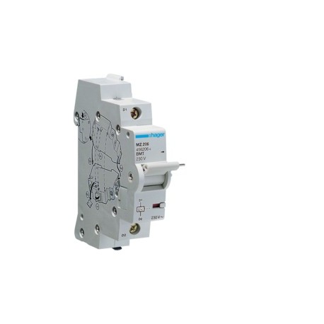 BE x160-x250 48V DC - DISJONCTEURS PH+N  HAGER MZ206