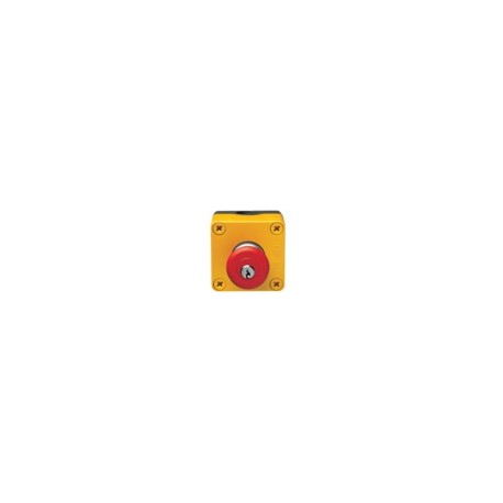 Bouton ATU coup de poing à clé - DISJONCTEURS MULTI. HAGER MZ531N