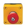 Bouton ATU coup de poing à clé - DISJONCTEURS MULTI. HAGER MZ531N