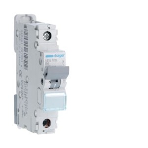 Disj.1P 6-10kA B-6A 1m - DISJONCTEURS MULTI.  HAGER NEN106