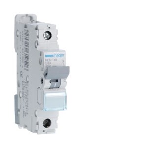 Disj.1P 6-10kA B-10A 1m - DISJONCTEURS MULTI.  HAGER NEN110