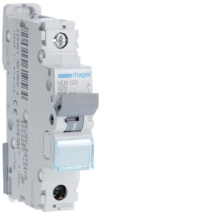 Disj.1P 6-10kA B-25A 1m - DISJONCTEURS MULTI.  HAGER NEN125