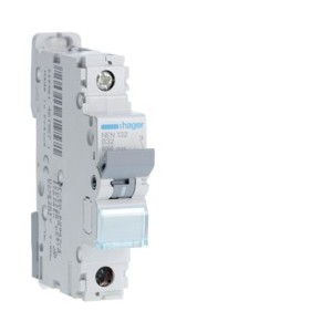 Disj.1P 6-10kA B-32A 1m - DISJONCTEURS MULTI.  HAGER NEN132
