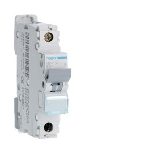 Disj.1P 6-10kA B-50A 1m - DISJONCTEURS MULTI.  HAGER NEN150