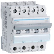 Disj.4P 6-10kA B-40A 4m - DISJONCTEURS MULTI.  HAGER NEN440