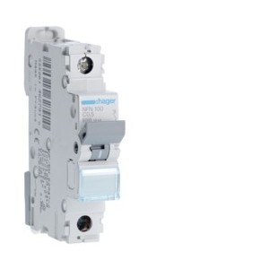 Disj.1P 6-10kA C-0.5A 1m - DISJONCTEURS MULTI.  HAGER NFN100