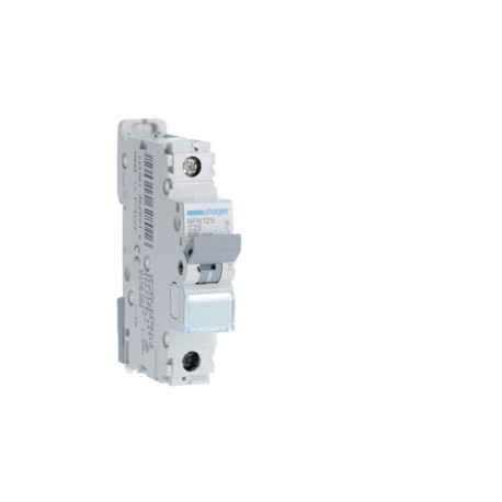Disj.1P 6-10kA C-25A 1m - DISJONCTEURS MULTI.  HAGER NFN125