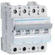 Disj.4P 6-10kA C-6A 4m - DISJONCTEURS MULTI.  HAGER NFN406