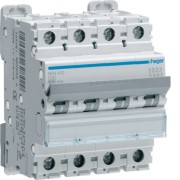 Disj.4P 6-10kA C-10A 4m - DISJONCTEURS MULTI.  HAGER NFN410