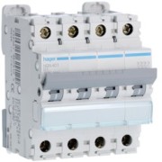 Disj.4P 6-10kA D-1A 4m - DISJONCTEURS MULTI.  HAGER NGN401