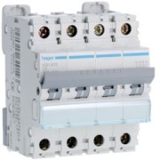 Disj.4P 6-10kA D-3A 4m - DISJONCTEURS MULTI.  HAGER NGN403