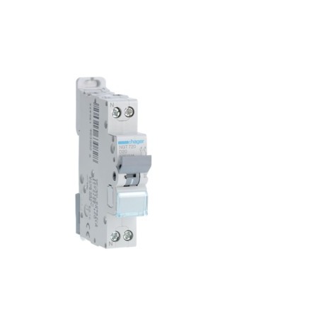 Disj.1P+N 6-10kA D-20A 1m - DISJONCTEURS PH+N  HAGER NGT720