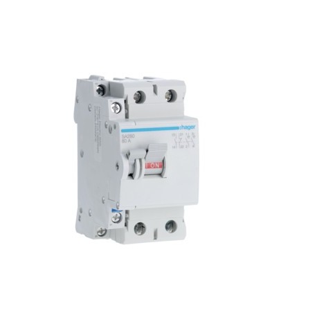 Inter à déclencht libre 2P 80A -   HAGER SA280