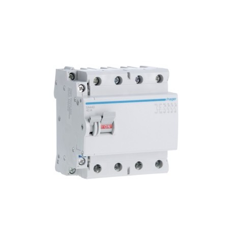 Inter à déclencht libre 4P 40A -   HAGER SA440