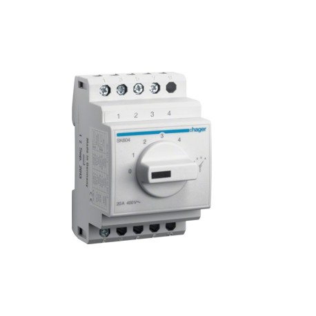 Commutateur à gradins - COMMANDE SIGNAL HAGER SK604
