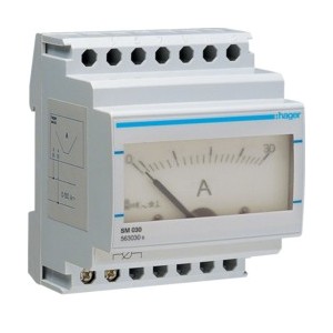 Ampéremètre analog direct 30A - COMMANDE SIGNAL  HAGER SM030