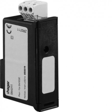 Mod RS485 Jbus-modbus SM103E - COMMANDE SIGNAL  HAGER SM211
