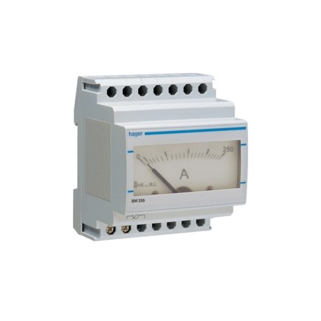 Ampérem. analog indirect 250A - COMMANDE SIGNAL  HAGER SM250