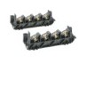Support 4P 400-600A incl+4 fix - KITS D'EQUIPEMENTS HAGER UC826