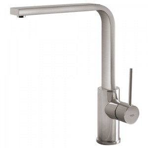 Mitigeur évier  bec 35x15 mm Acier TOP TRES COLOR - TRES 062435AC