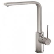 Mitigeur évier  bec 35x15 mm Acier TOP TRES COLOR - TRES 062435AC