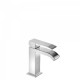 Mitigeur lavabo avec bec cascade Chrome TRES CUADRO - TRES 00610101