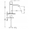 Mitigeur lavabo avec bec cascade - TRES 00610102